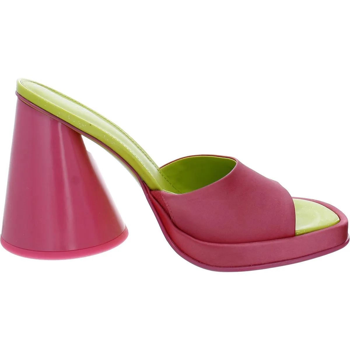 Haynes Womens Open Toe Slip On Heels
