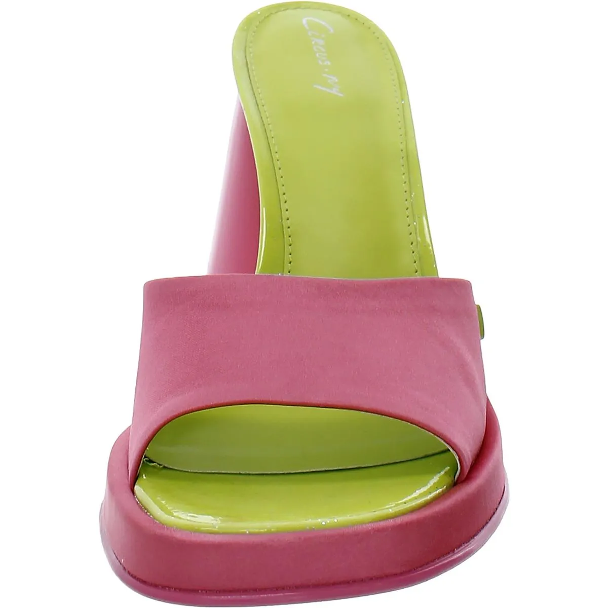 Haynes Womens Open Toe Slip On Heels