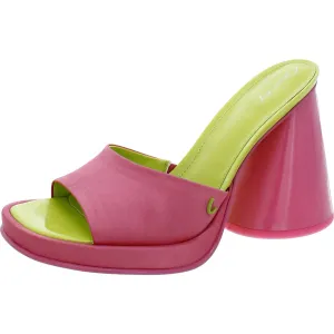 Haynes Womens Open Toe Slip On Heels