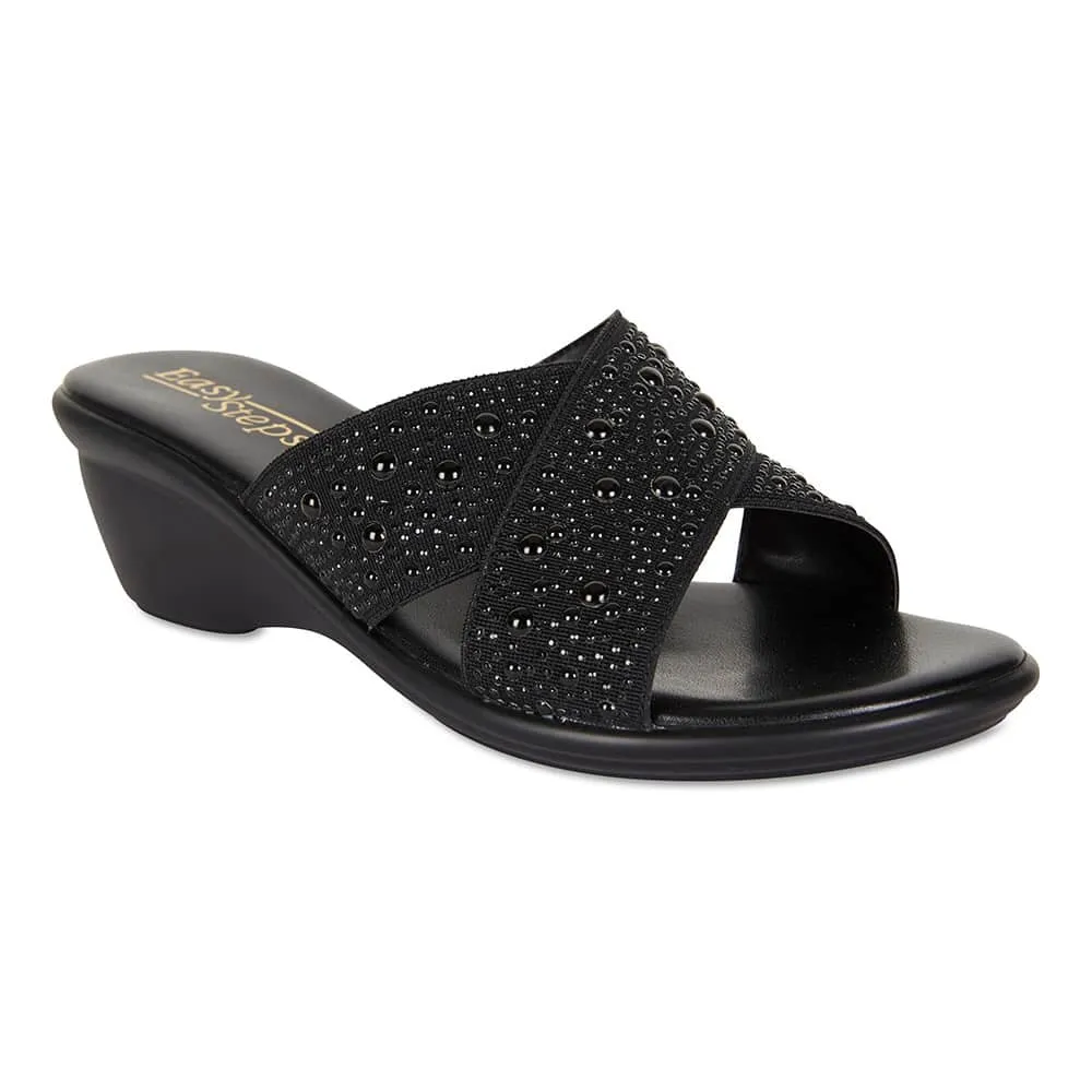Honey Heel in Black