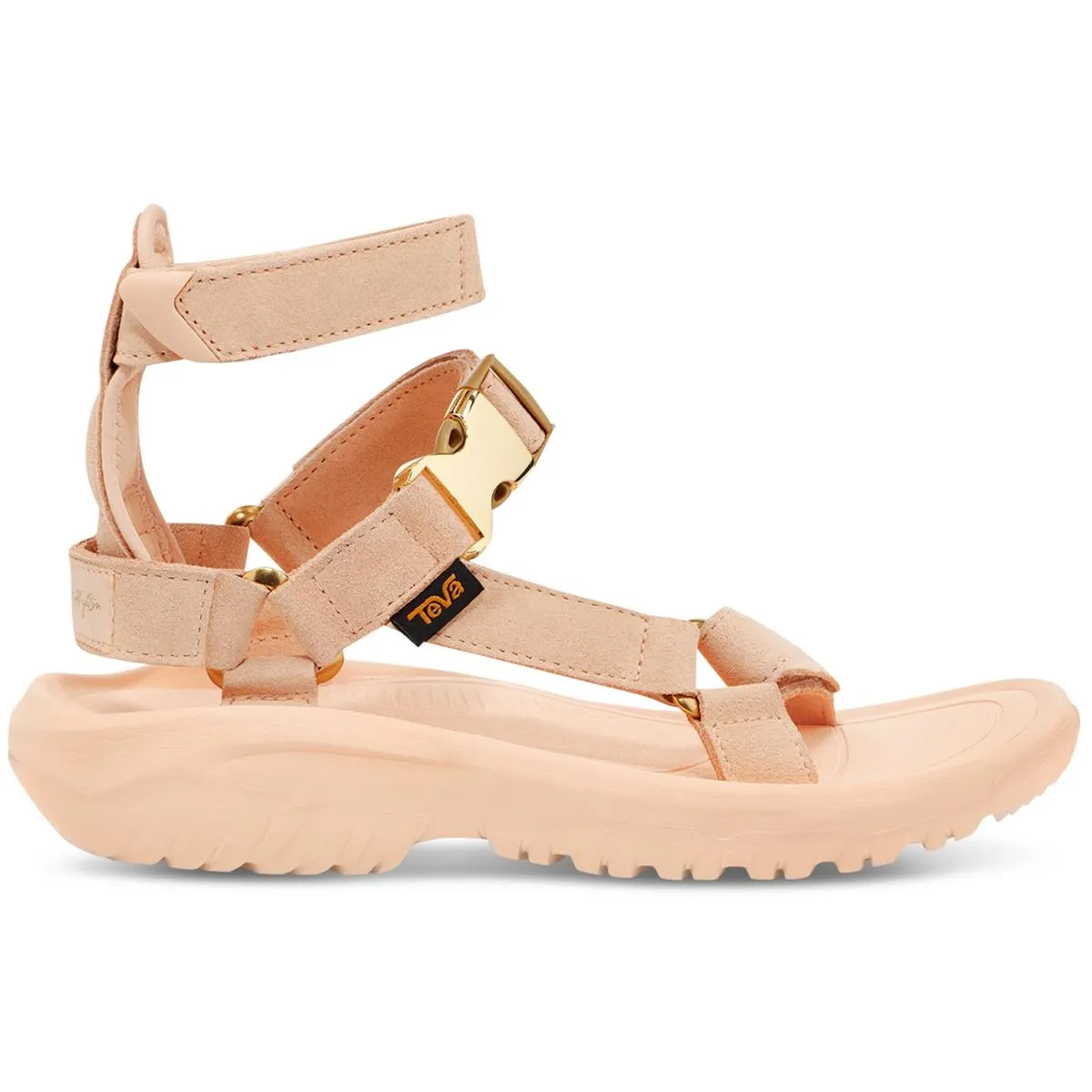 Hurricane Womens Suede Metallic Gladiator Sandals
