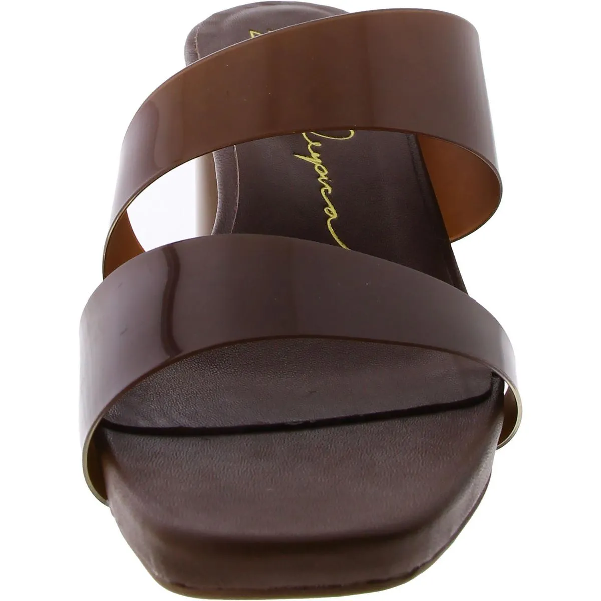 Illuminate Heel Womens Open Toe Slip On Heels