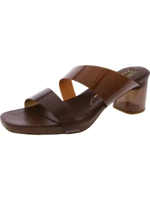 Illuminate Heel Womens Open Toe Slip On Heels