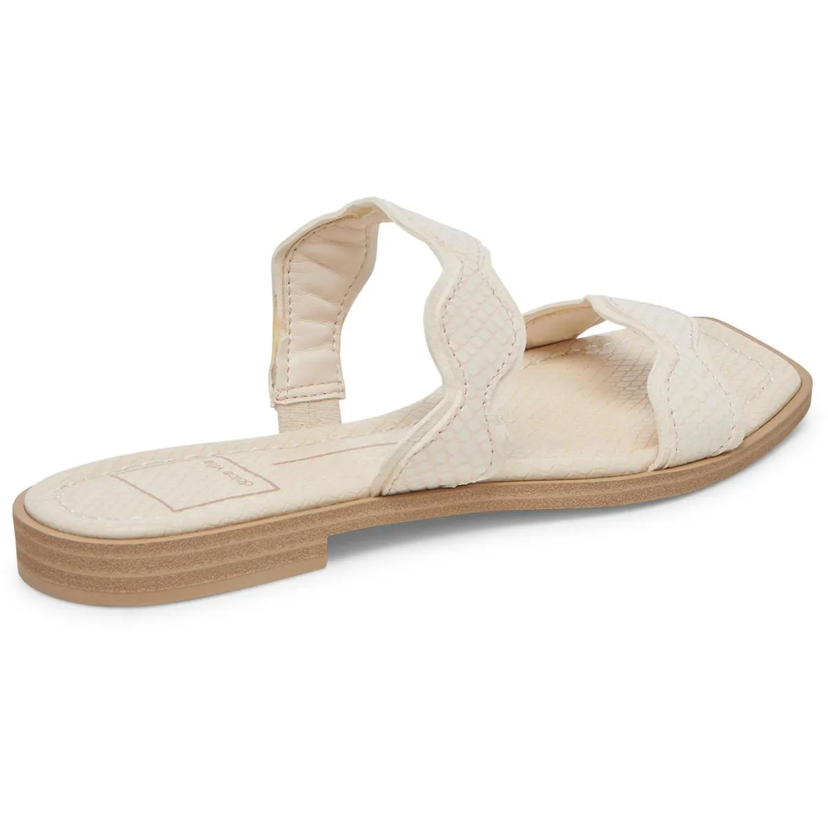Ilva Low Womens Metallic Slide Sandals