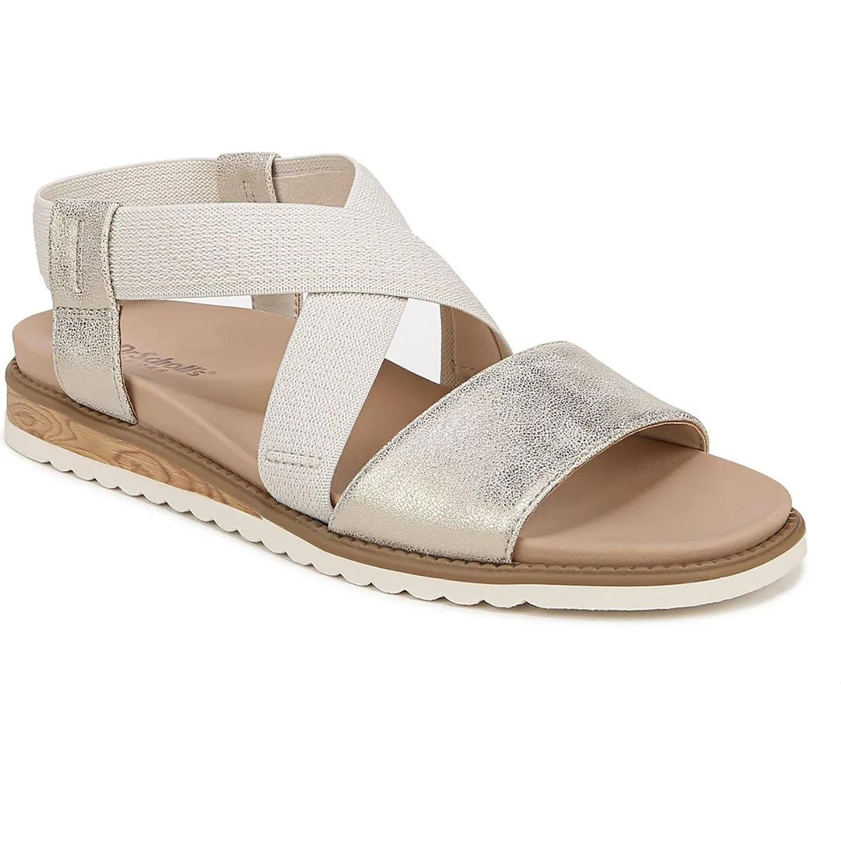 Islander Womens Padded Insole Open Toe Slingbacks