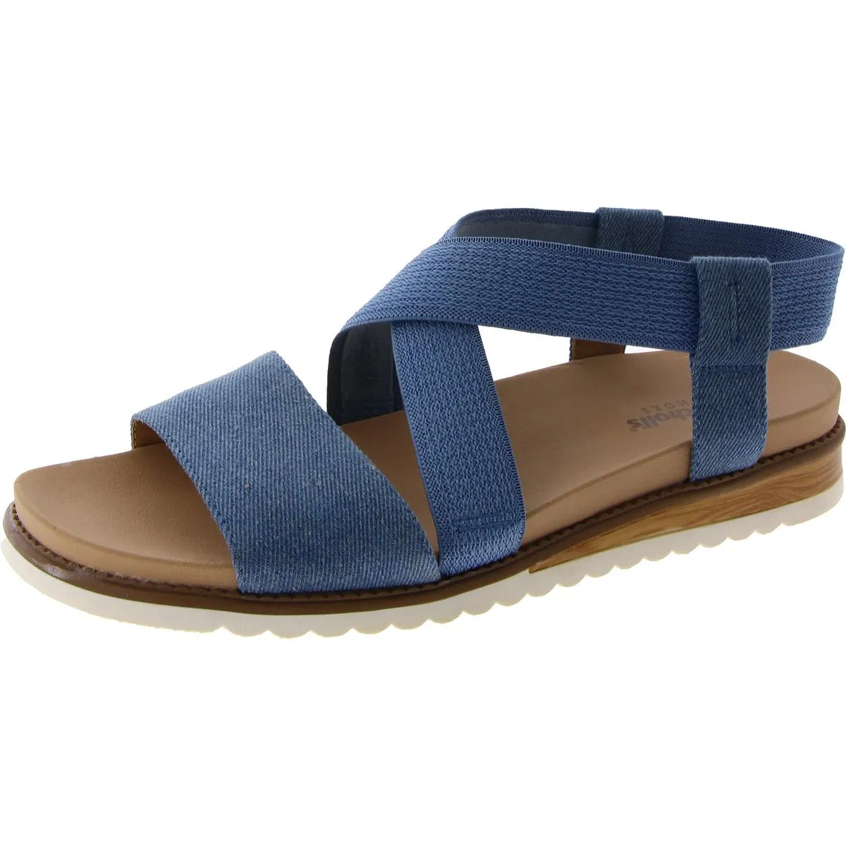 Islander Womens Padded Insole Open Toe Slingbacks