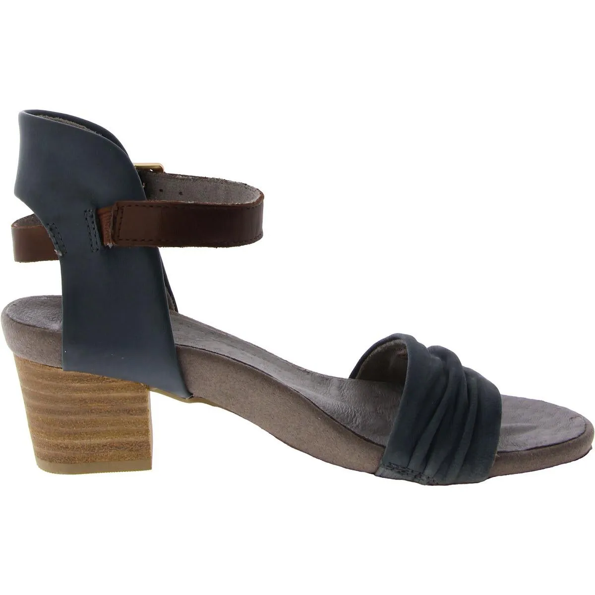 Ivy Symphony Womens Nubuck Open Toe Heels