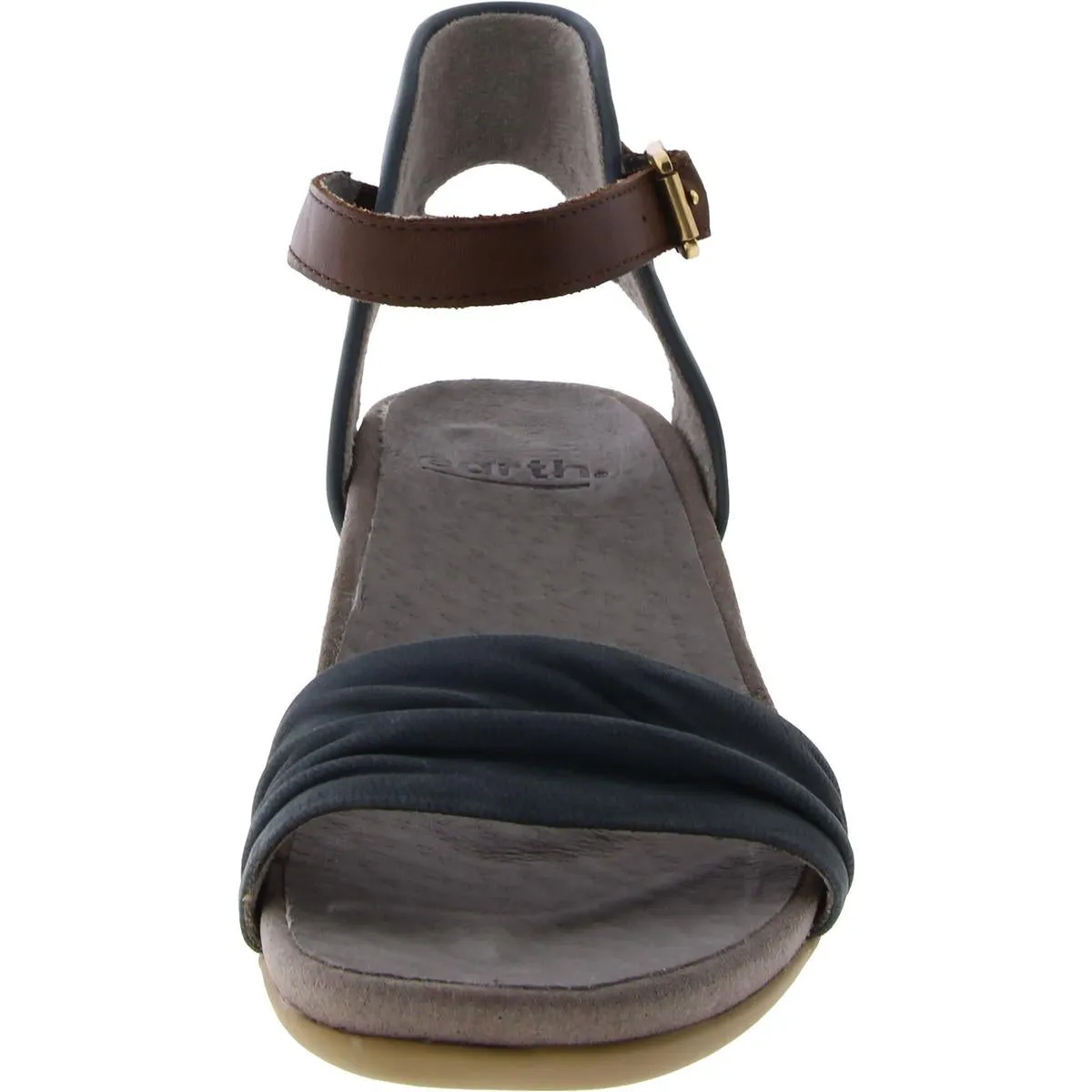 Ivy Symphony Womens Nubuck Open Toe Heels