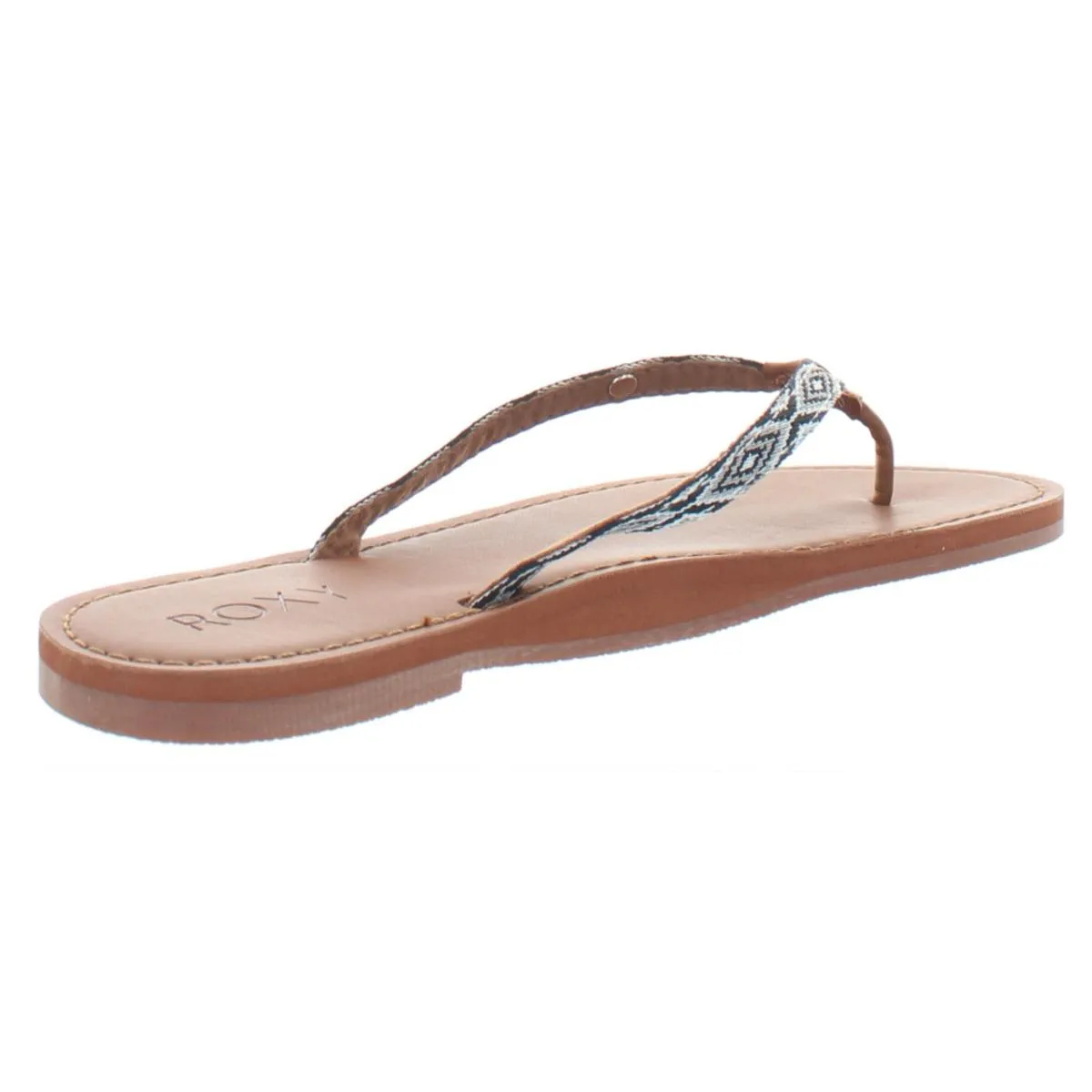 Janel Womens Thong Flat Flip-Flops