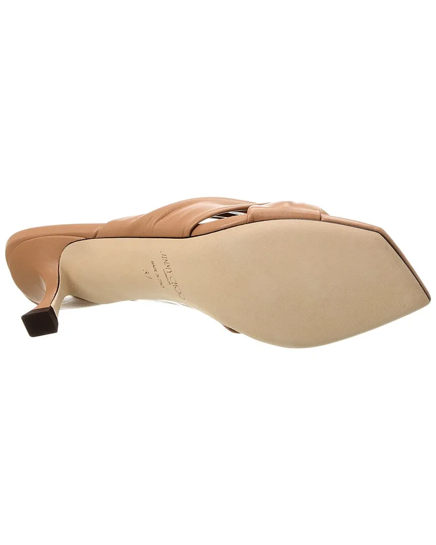 Jimmy Choo Avenue 50 Leather Sandal