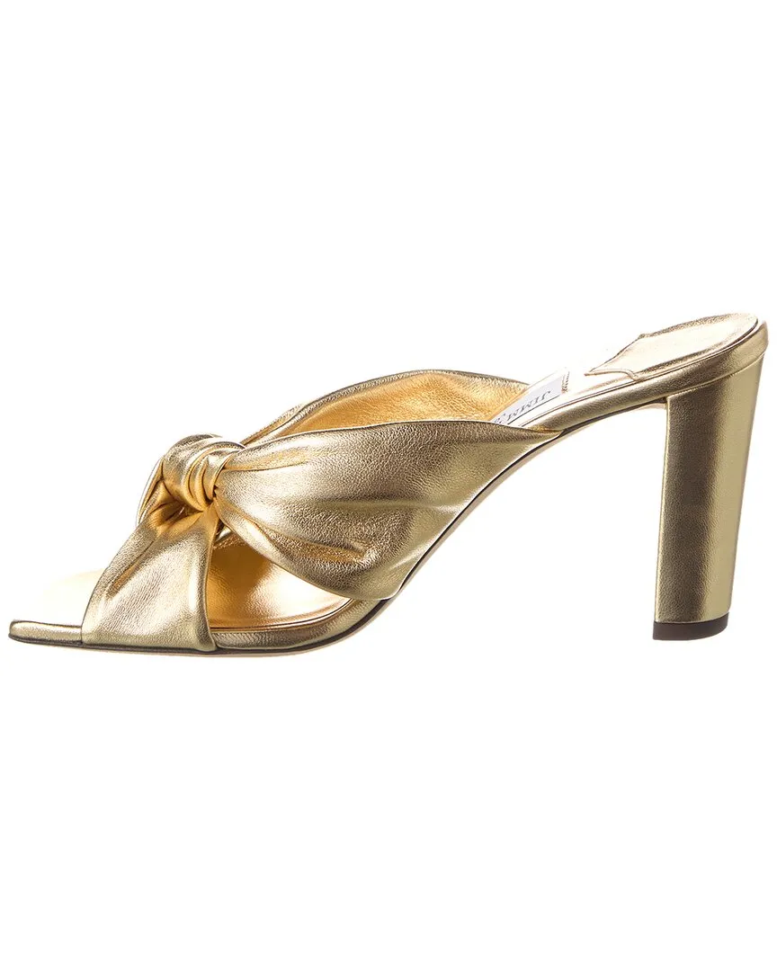 Jimmy Choo Avenue 85 Leather Sandal