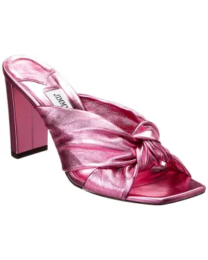 Jimmy Choo Avenue 85 Leather Sandal