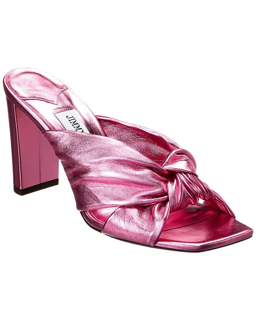 Jimmy Choo Avenue 85 Leather Sandal