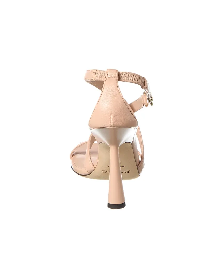 Jimmy Choo Jessica 100 Leather Sandal