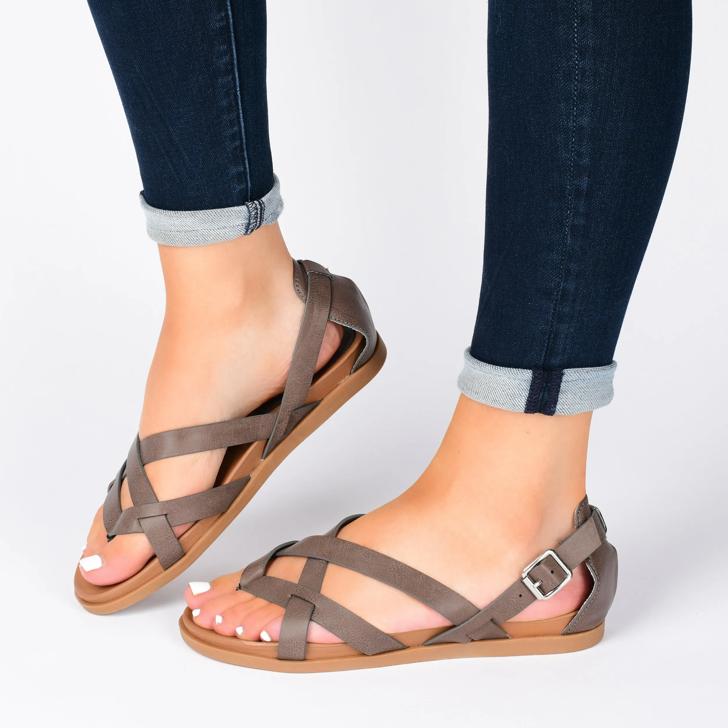 Journee Collection Women's Ziporah Sandal