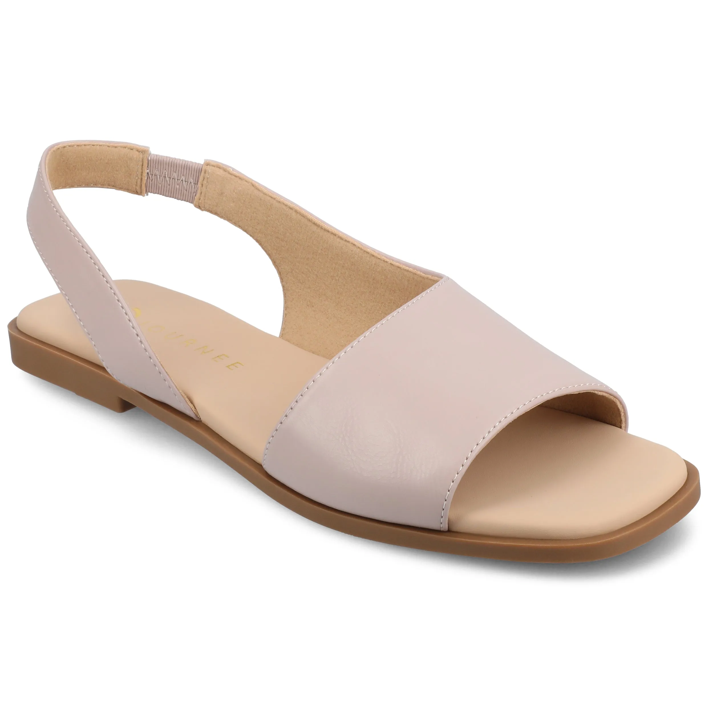 Journee Women's Brinsley Medium and Wide Width Flat Sandals