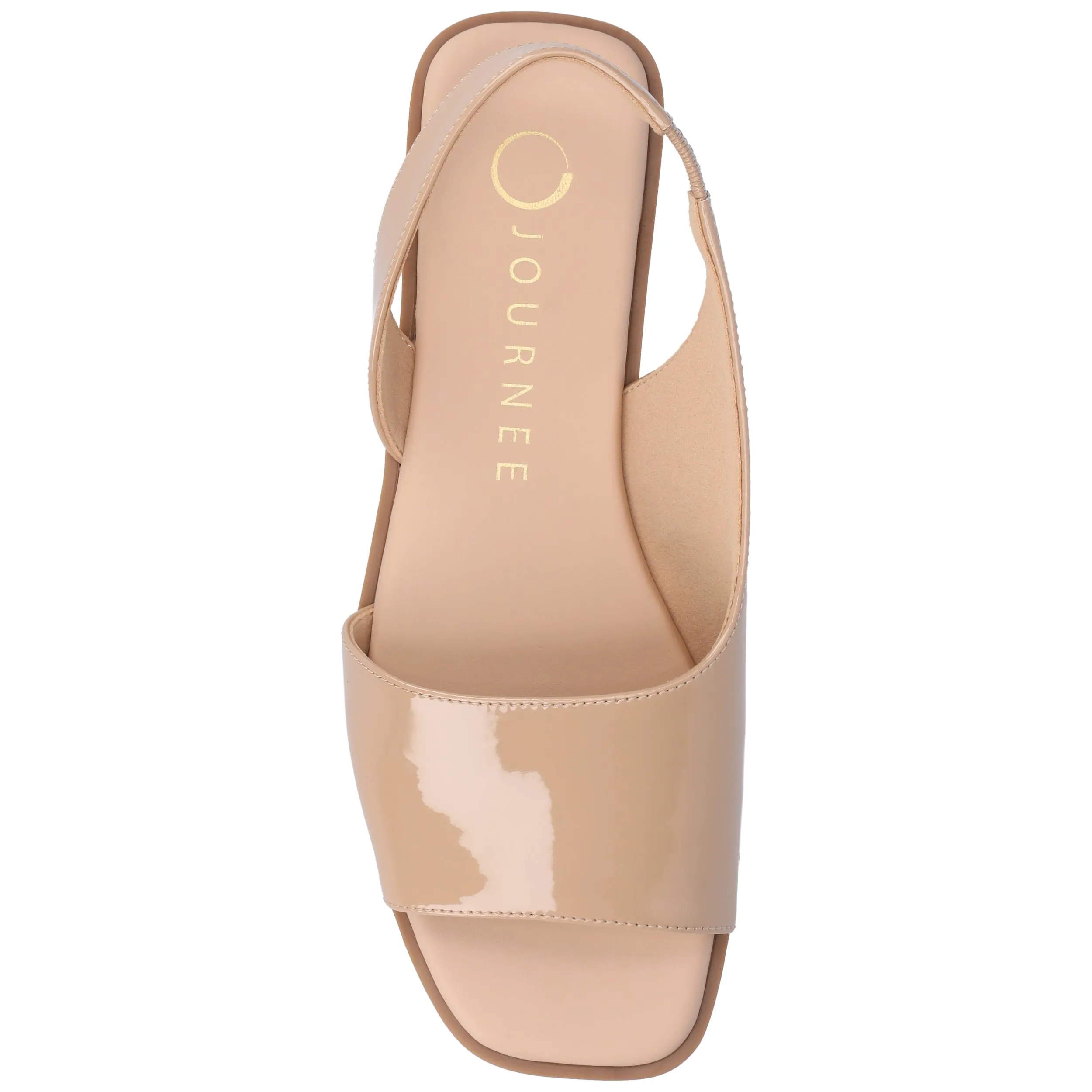 Journee Women's Brinsley Medium and Wide Width Flat Sandals