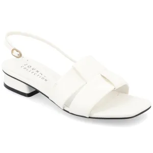 Journee Women's Tabatha Medium and Wide Width Flat Sandals