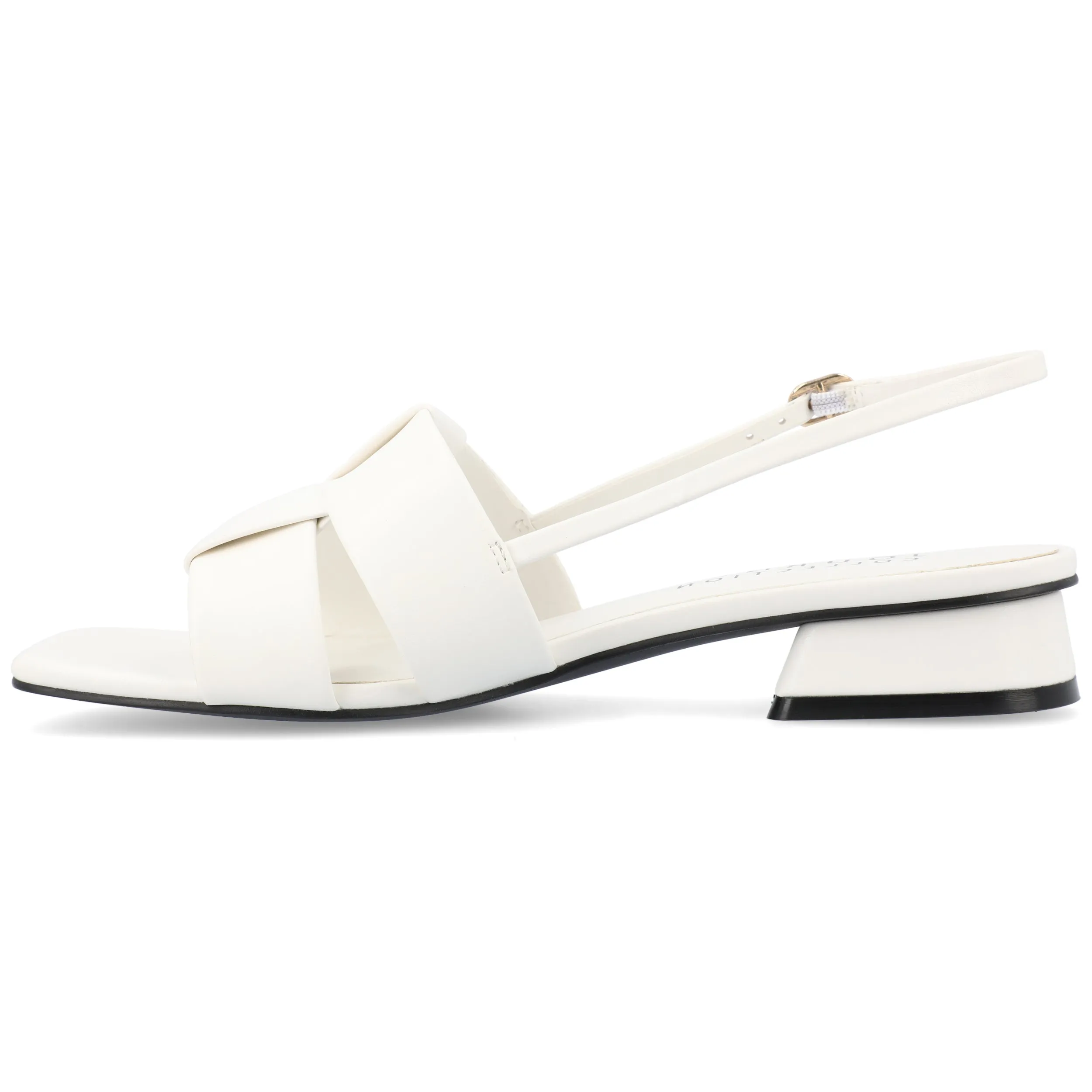 Journee Women's Tabatha Medium and Wide Width Flat Sandals