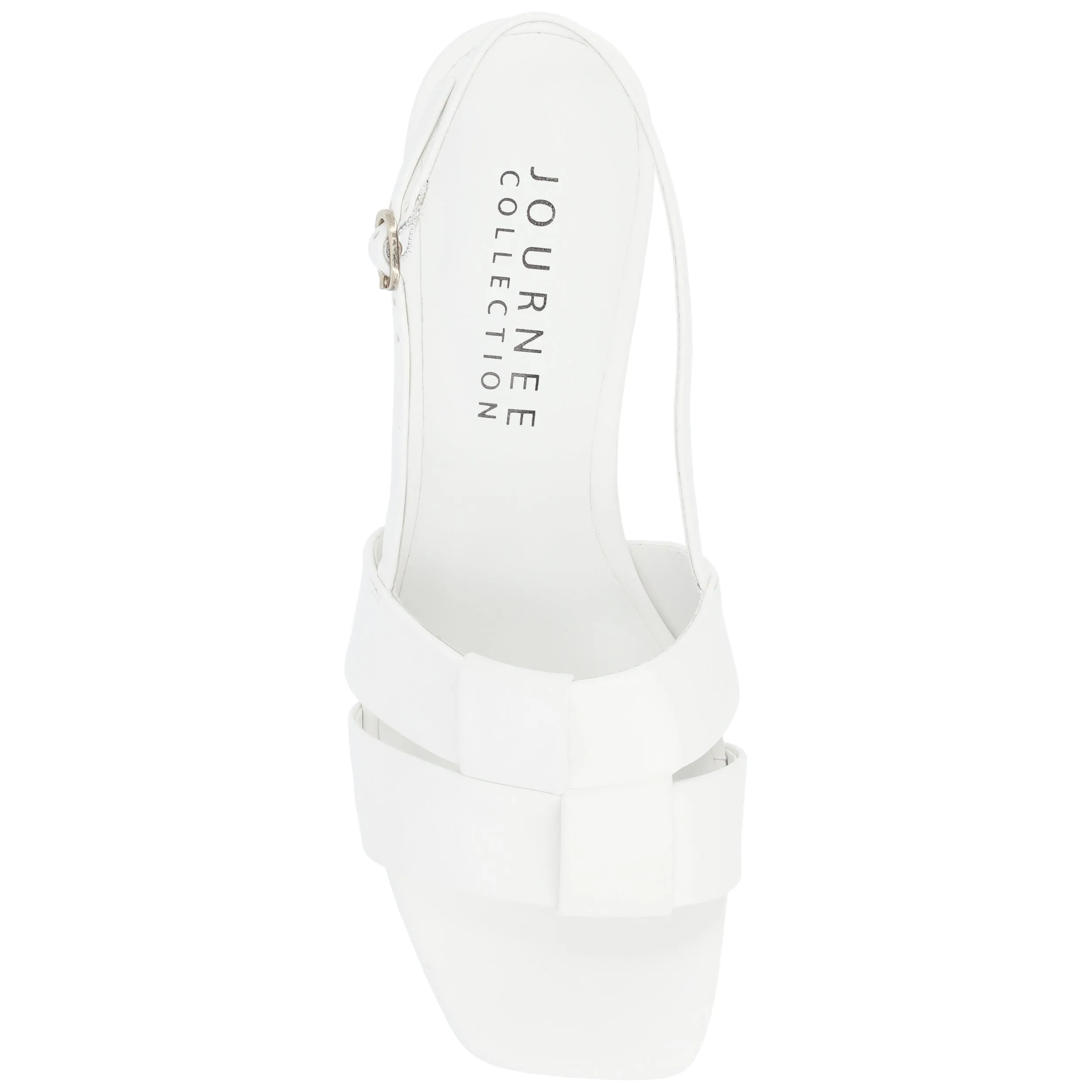 Journee Women's Tabatha Medium and Wide Width Flat Sandals
