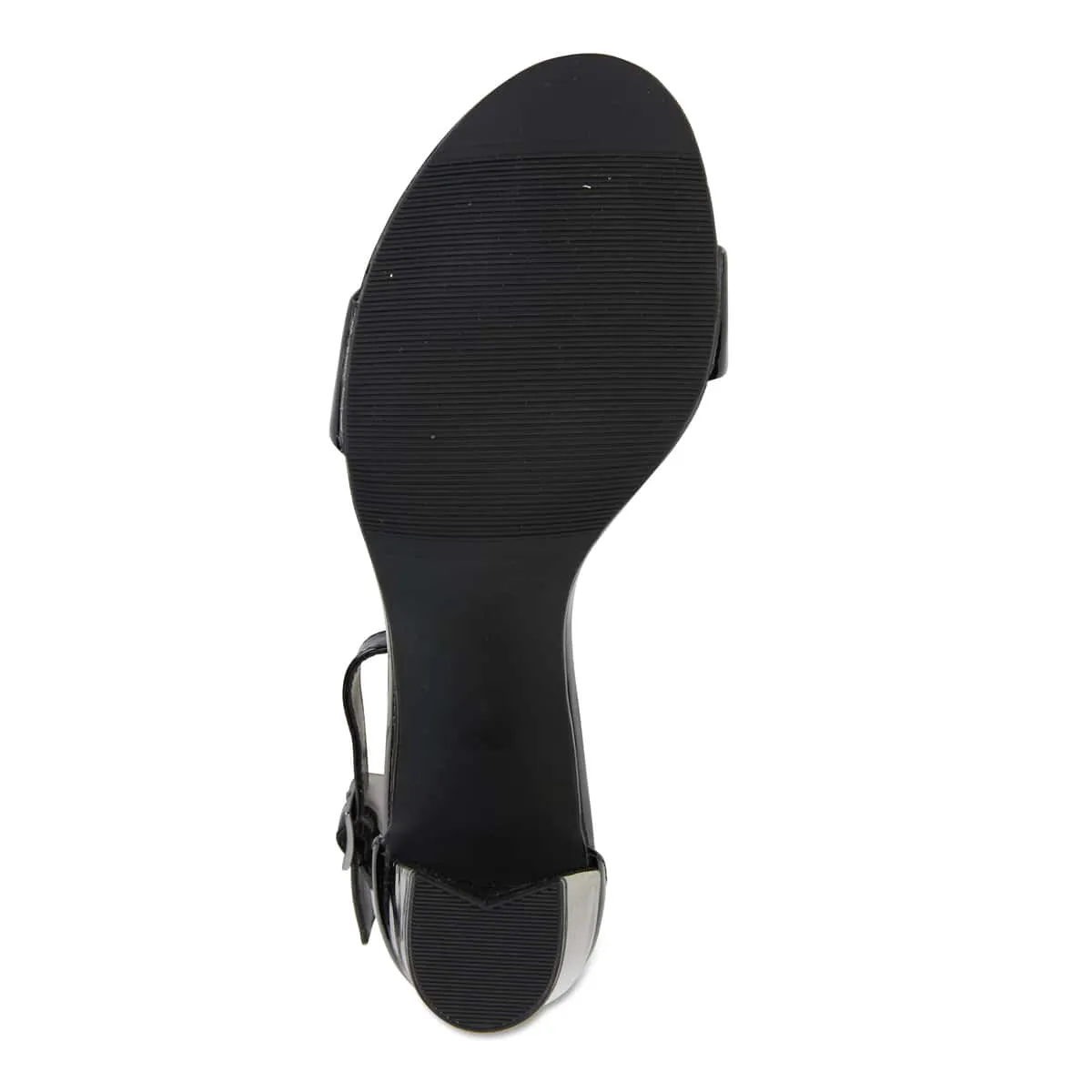 Juliet Heel in Black Patent