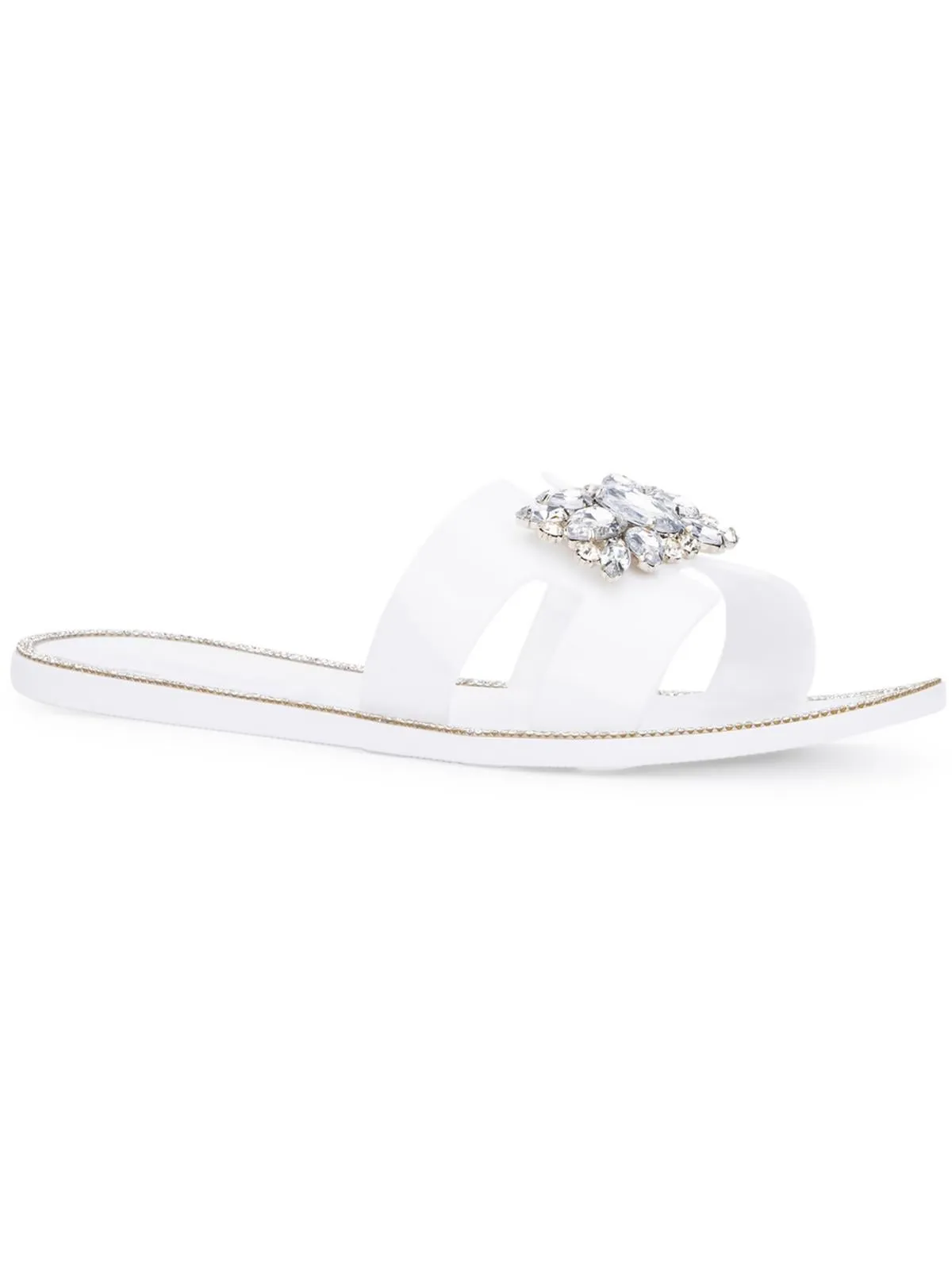 Kai  Womens Slip On Dressy Slide Sandals
