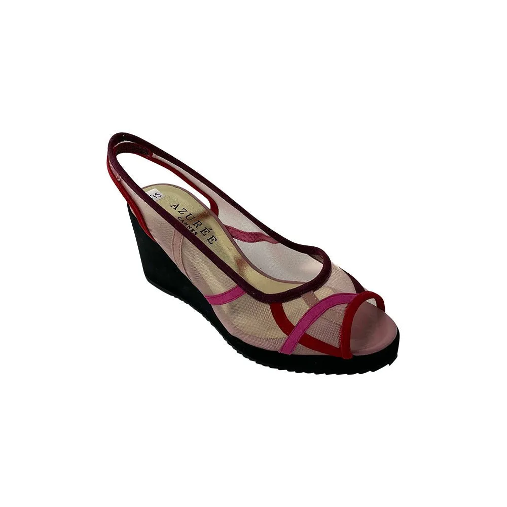 Kamae-Pink Mesh Wedge