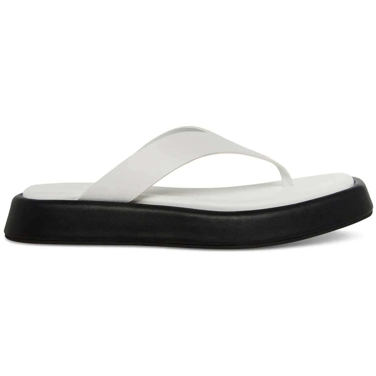 Lady Womens Faux Leather Lifestyle Thong Sandals