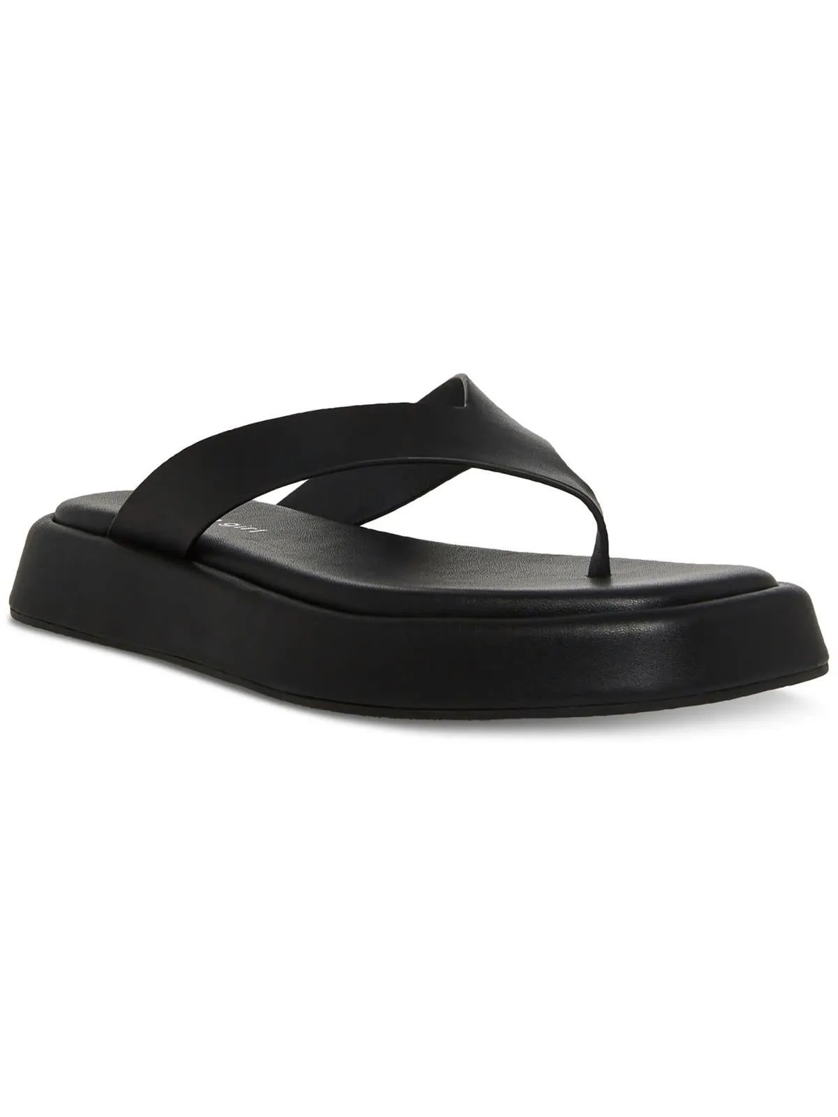 Lady Womens Faux Leather Lifestyle Thong Sandals