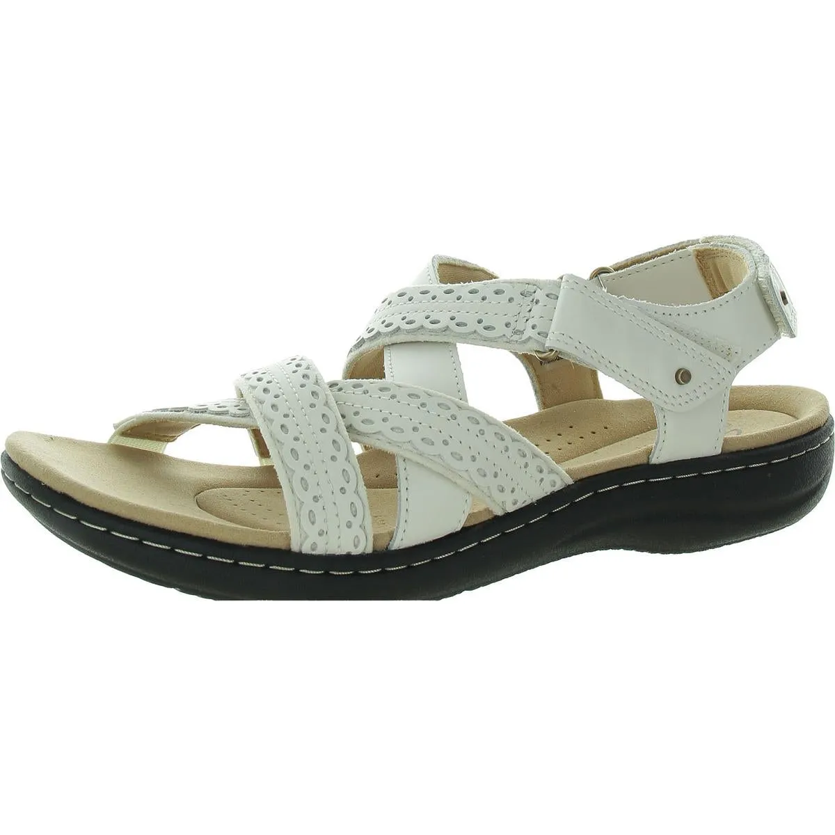 LAURIEANN Womens Slip On Open Toe Thong Sandals