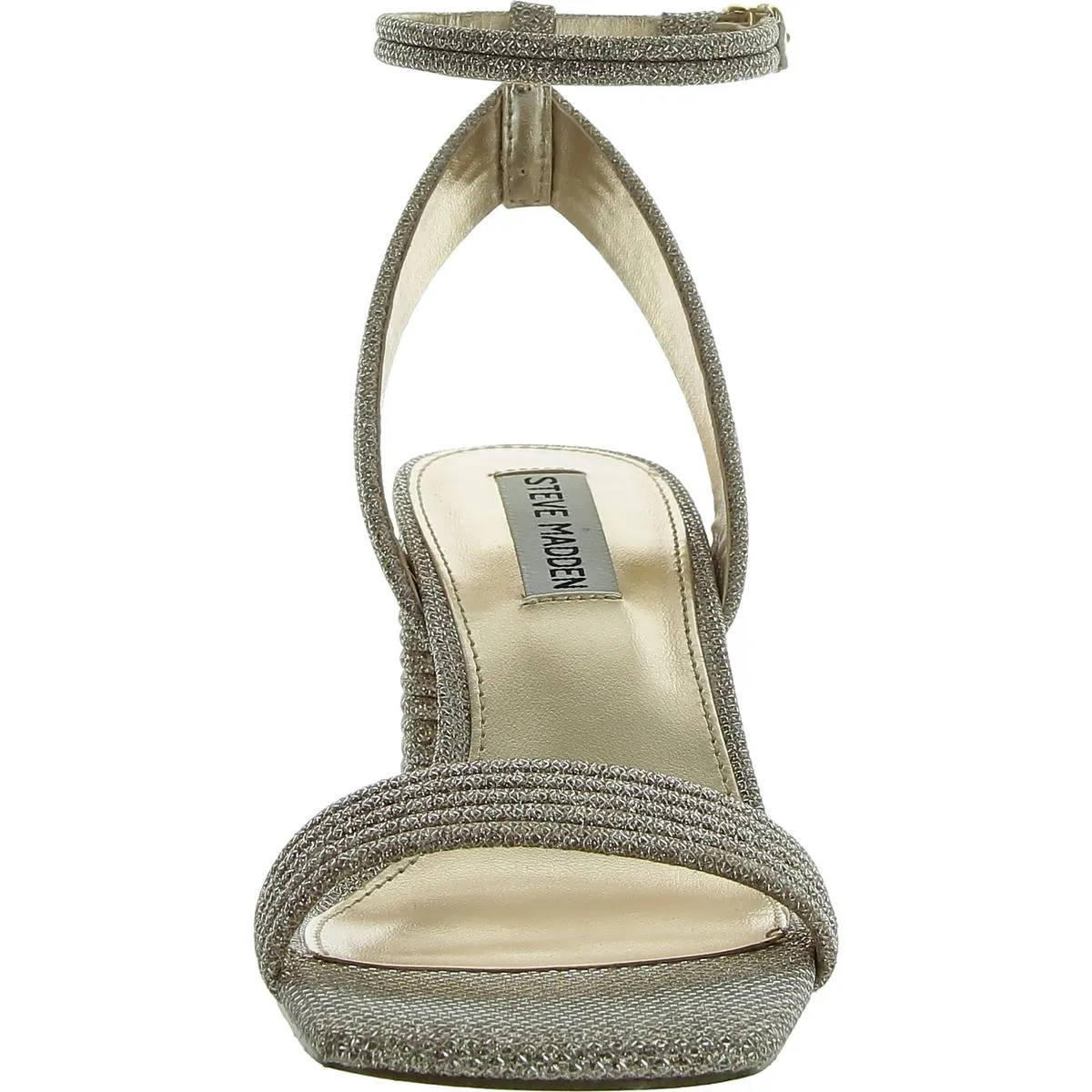 LAVNISH Womens Square toe Ankle strap Heels