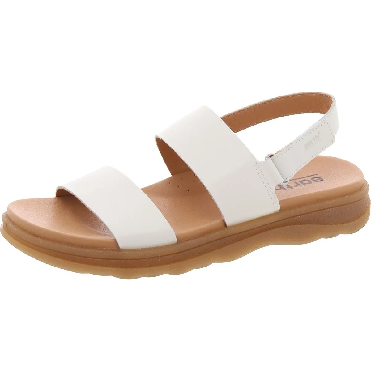 Leah  Womens Casual Leather Strappy Sandals