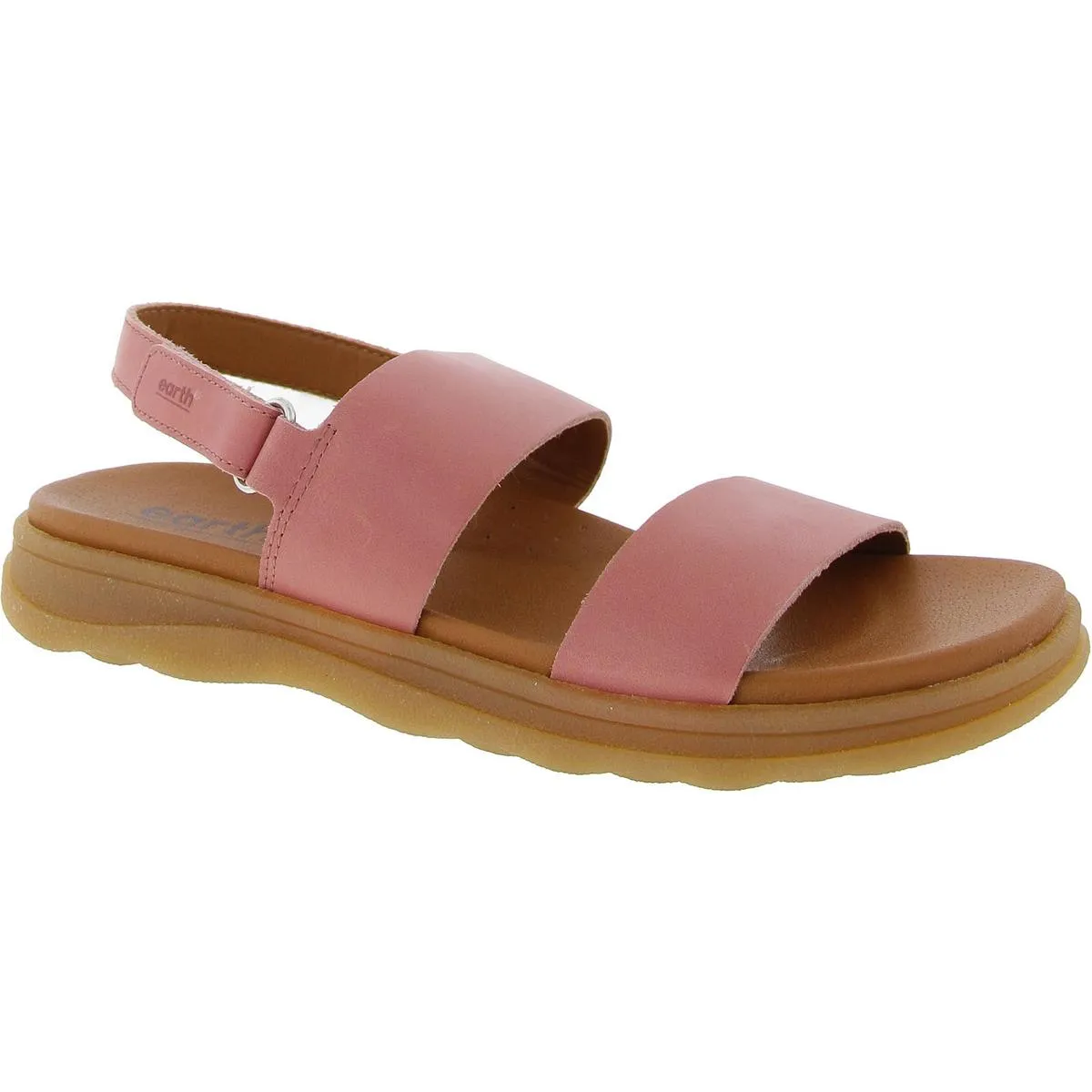 Leah  Womens Casual Leather Strappy Sandals