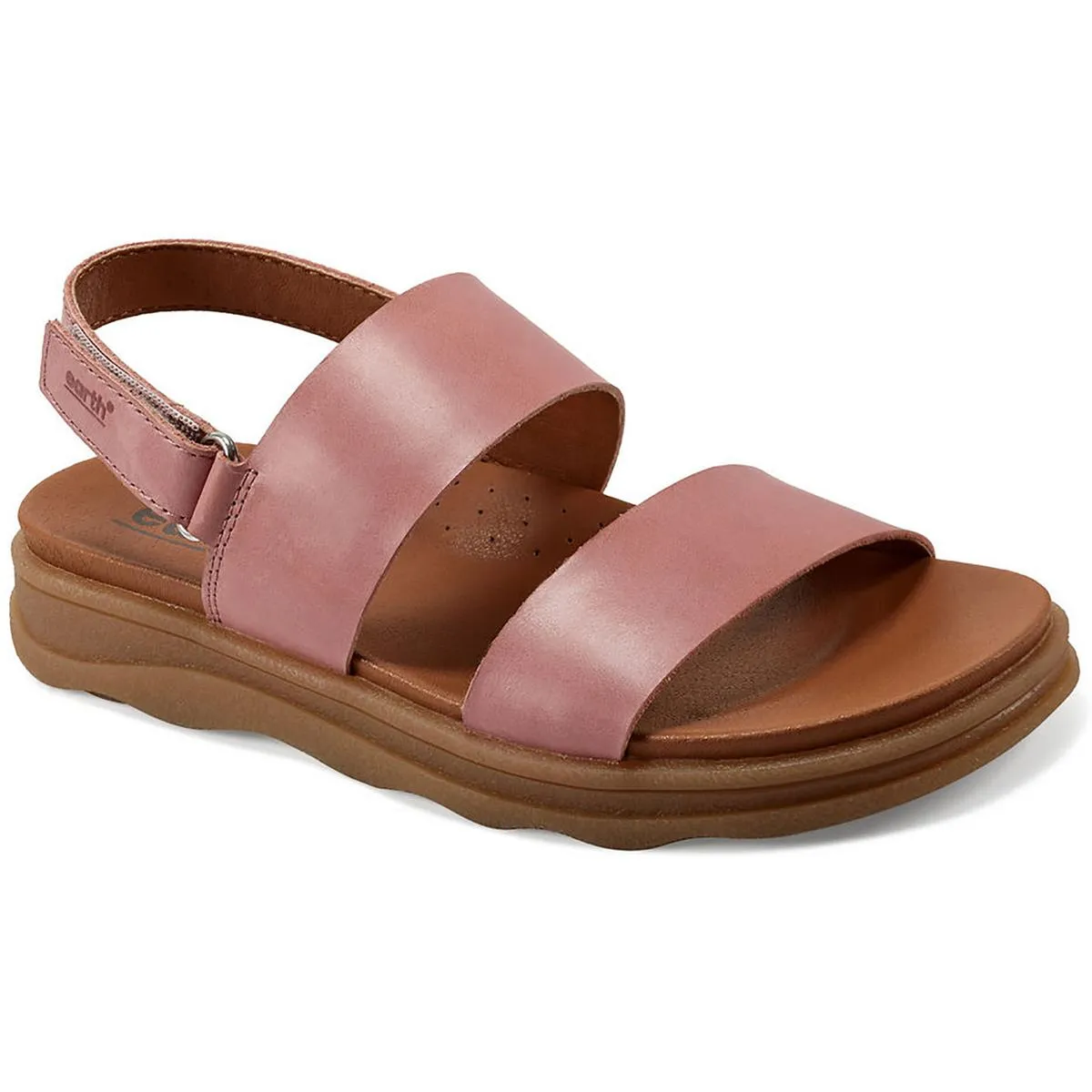 Leah  Womens Casual Leather Strappy Sandals