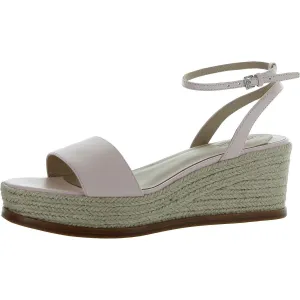 Leona    Womens Woven Leather Platform Sandals