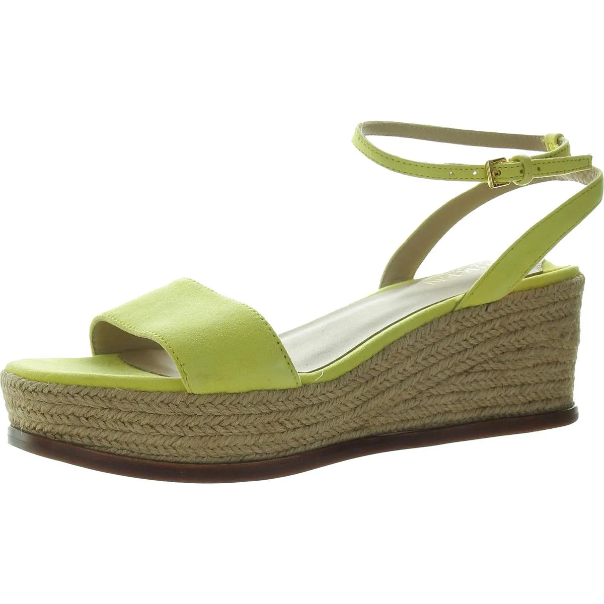 Leona    Womens Woven Leather Platform Sandals