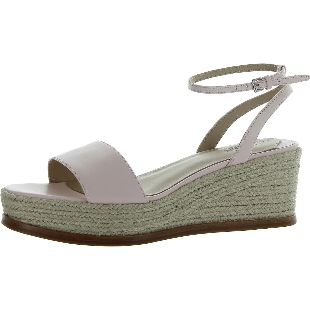 Leona    Womens Woven Leather Platform Sandals