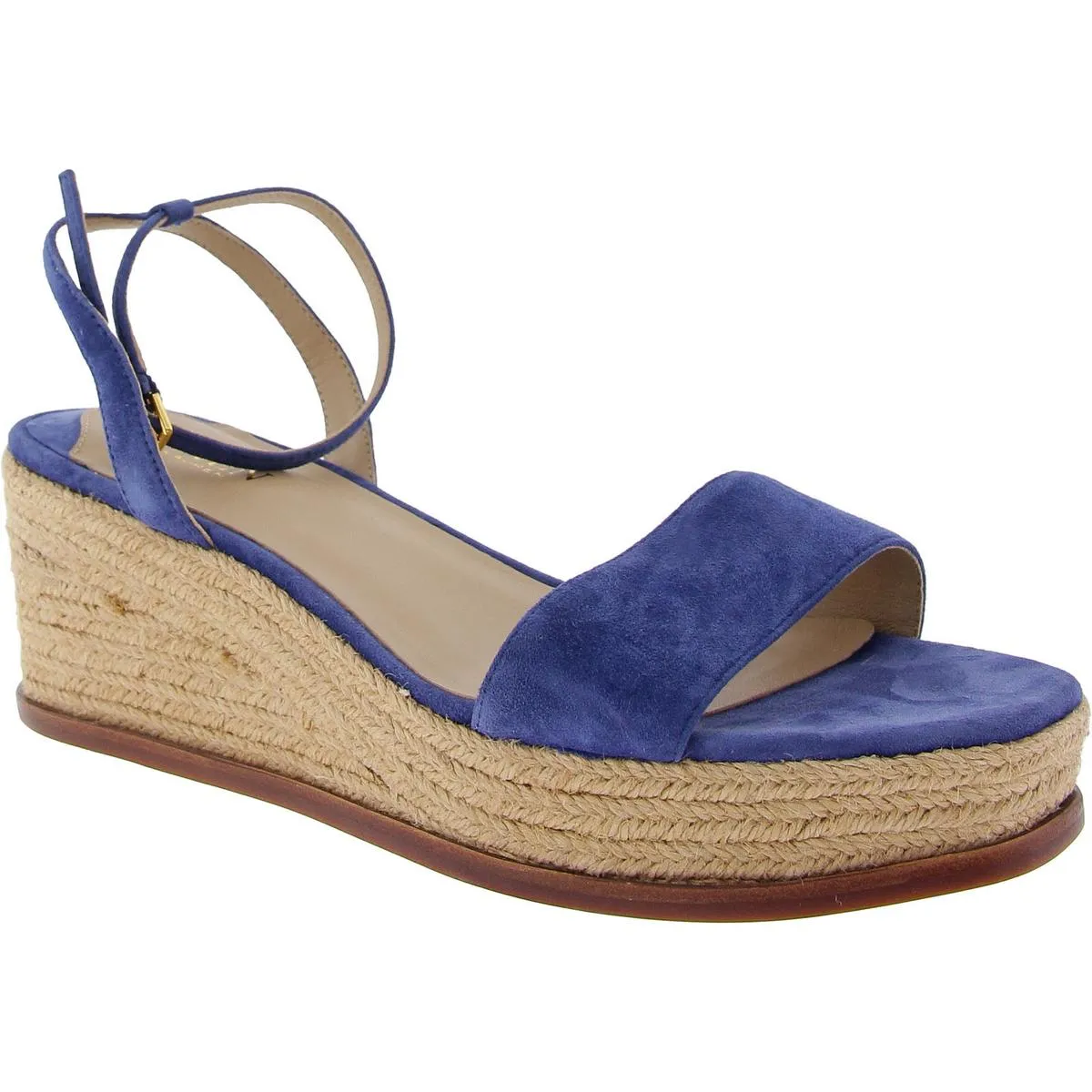 Leona    Womens Woven Leather Platform Sandals