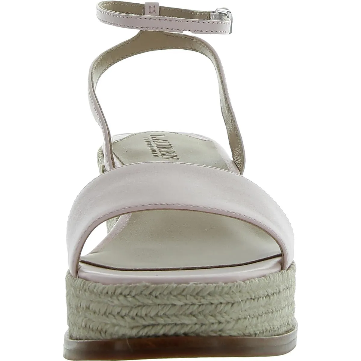 Leona    Womens Woven Leather Platform Sandals