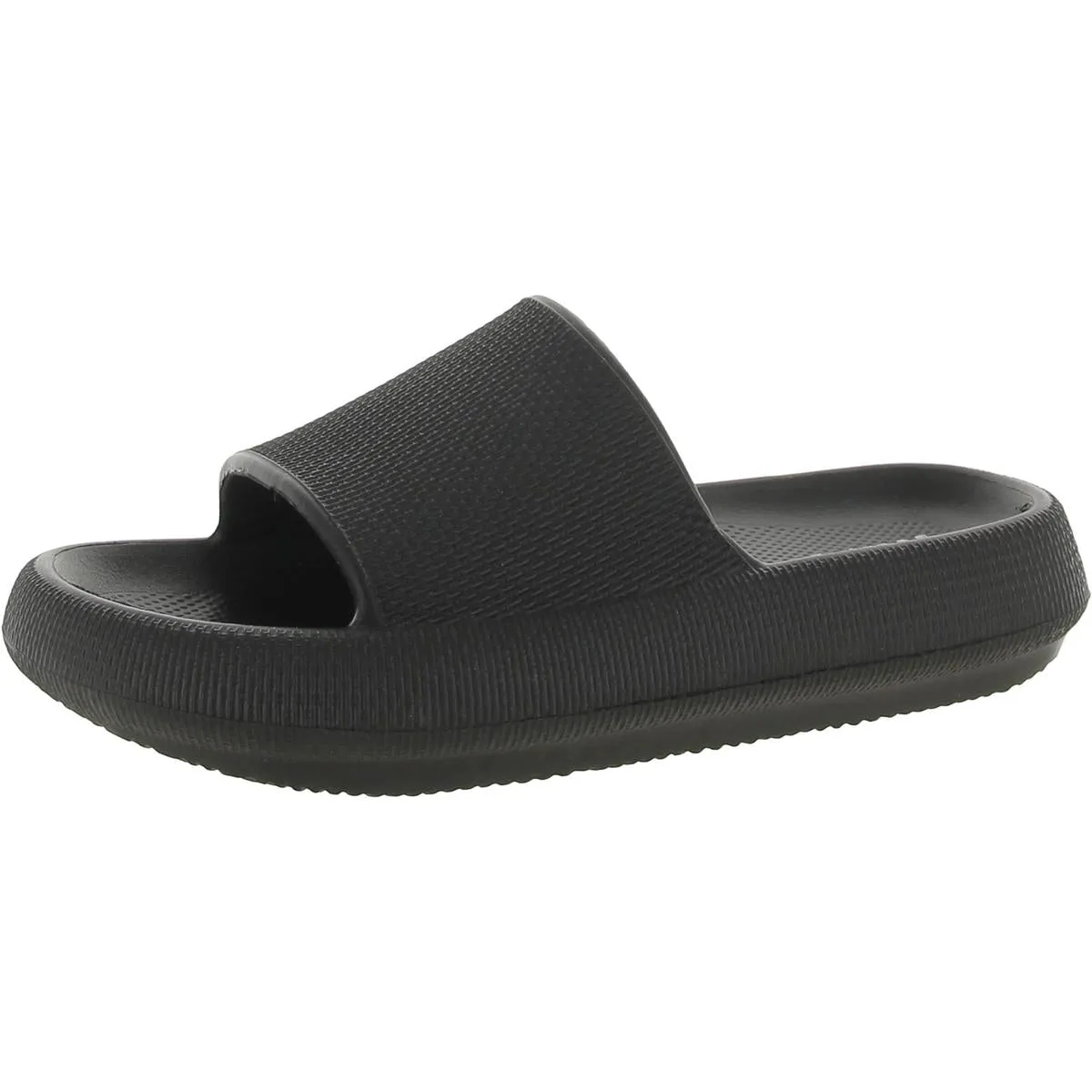 Lexa Womens Open Toe Slip On Flatform Sandals