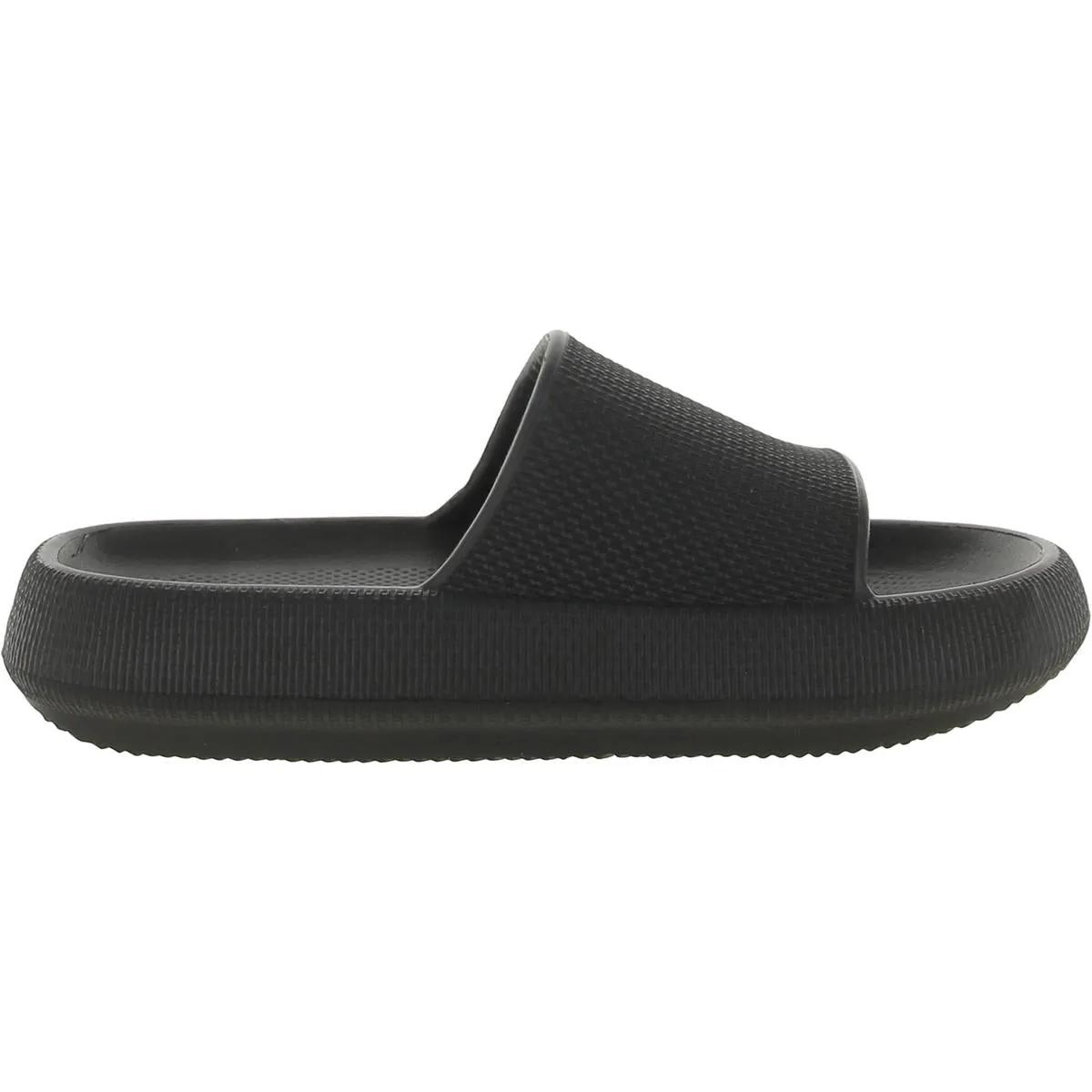 Lexa Womens Open Toe Slip On Flatform Sandals
