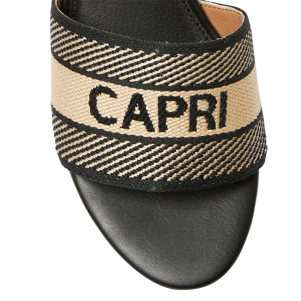 Liberty Heel in Black Multi