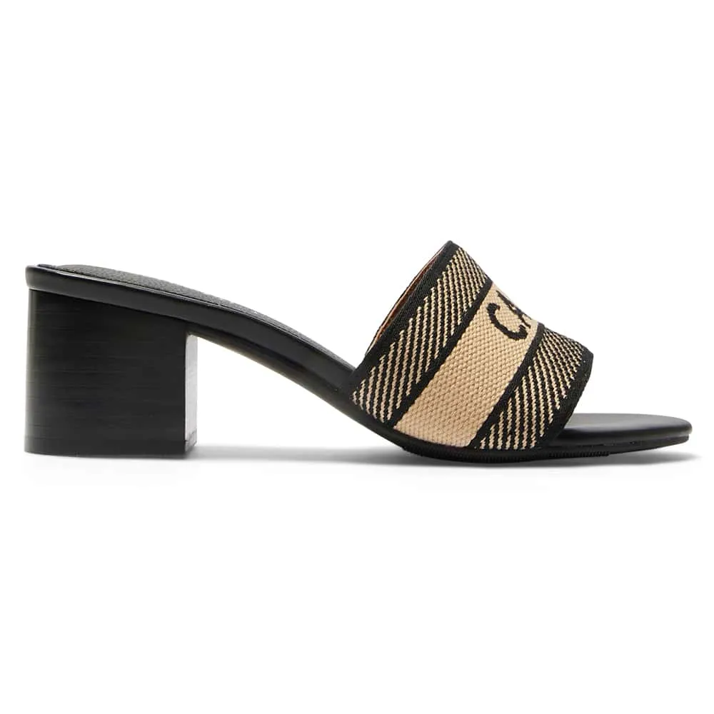 Liberty Heel in Black Multi