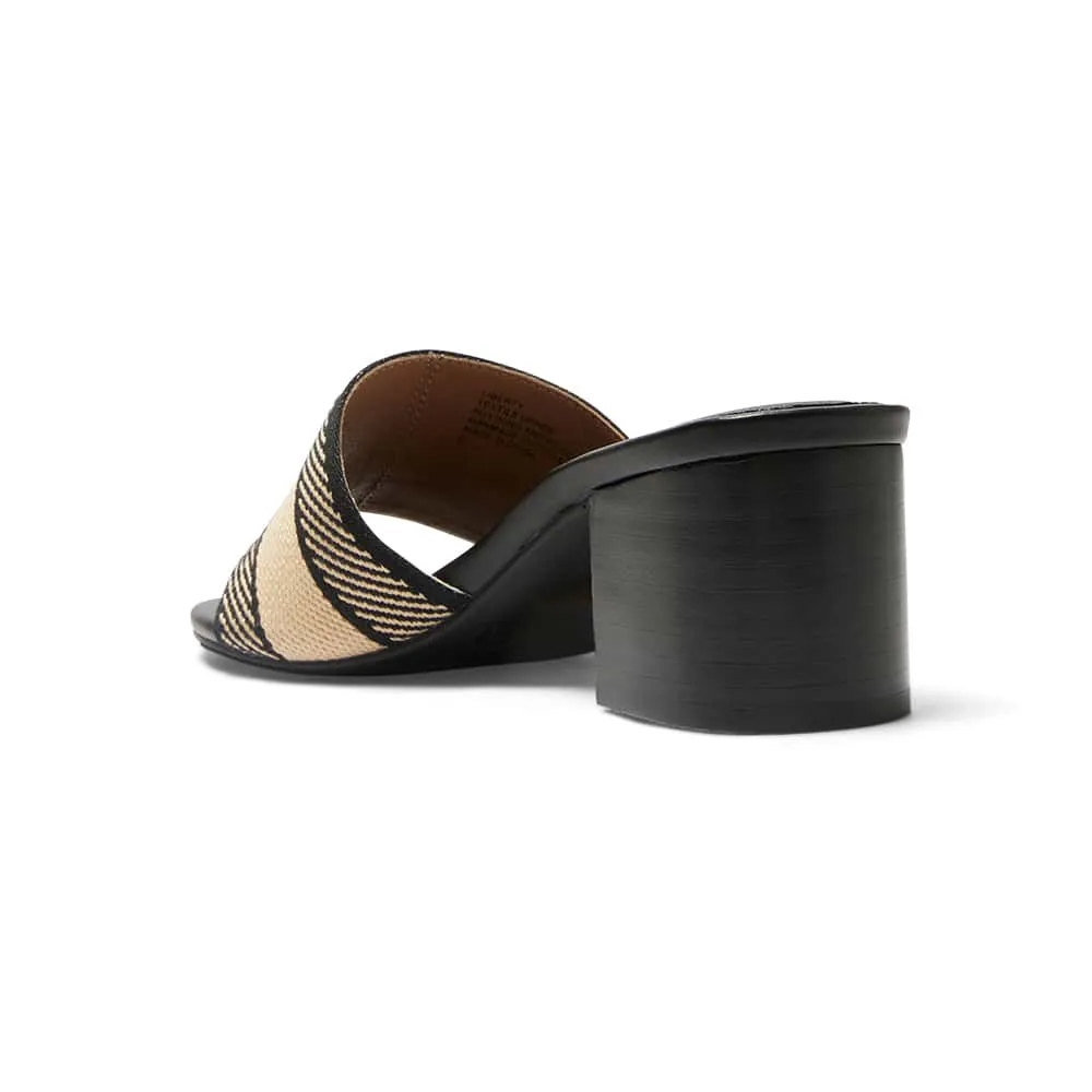 Liberty Heel in Black Multi