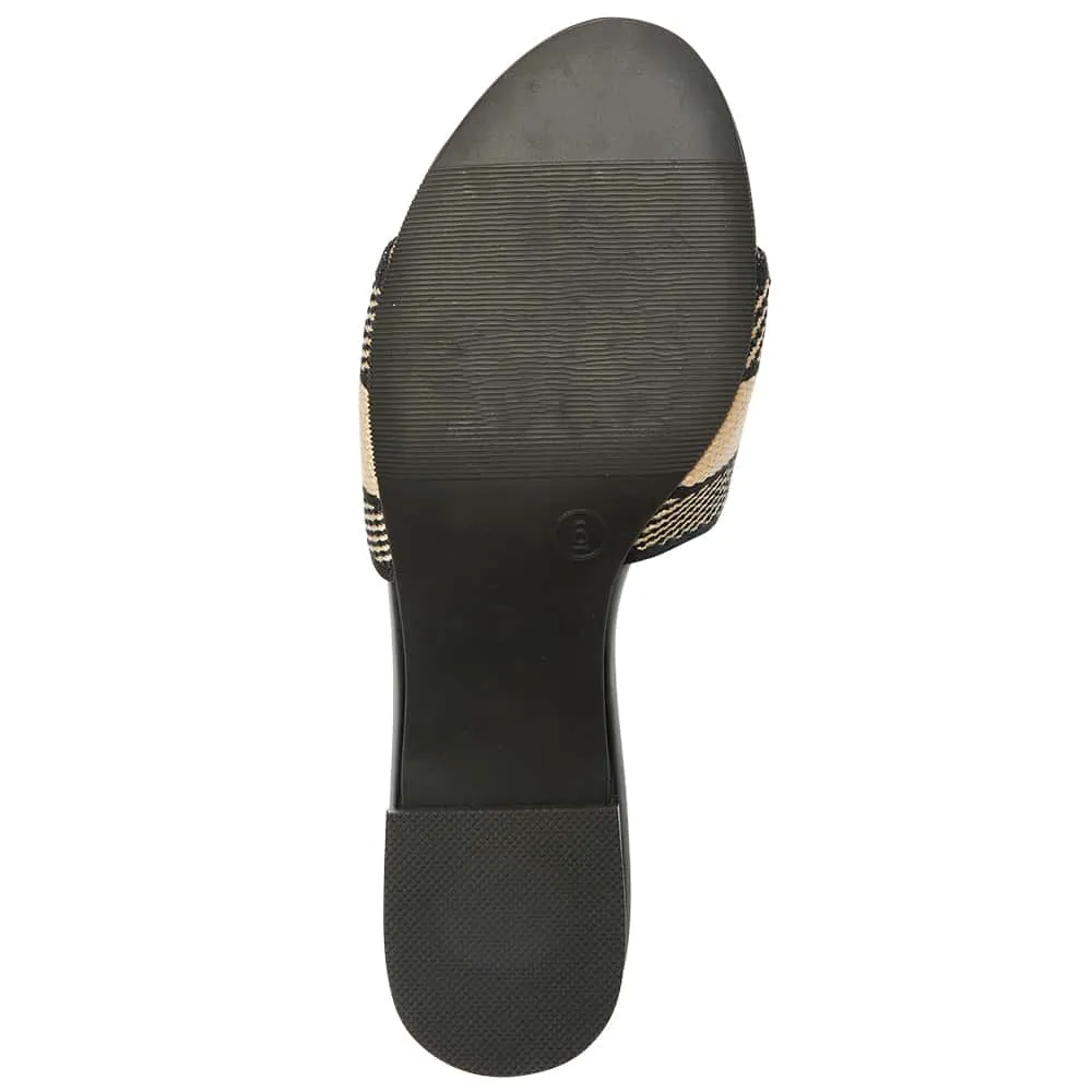 Liberty Heel in Black Multi