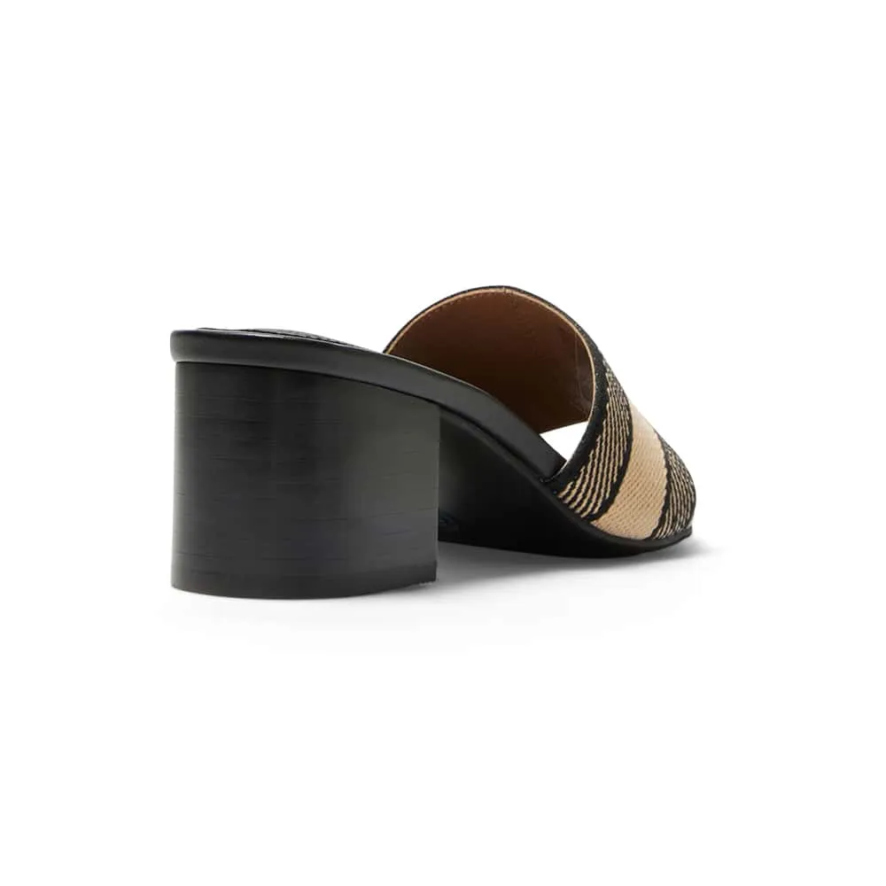 Liberty Heel in Black Multi