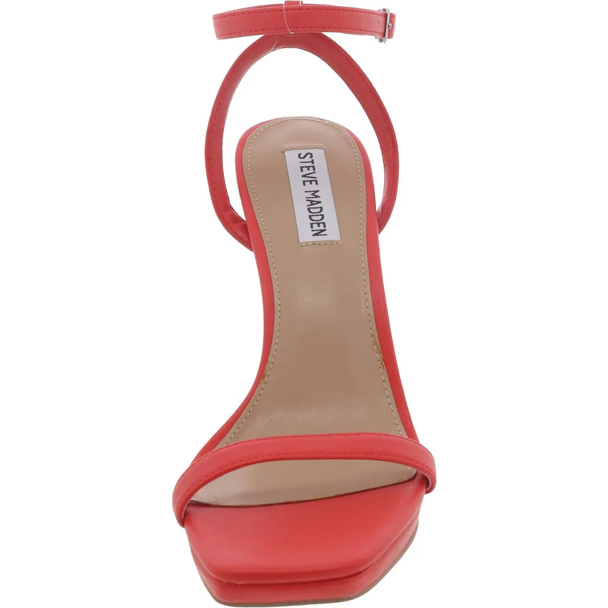 Lobos Womens Faux Leather Adjustable Ankle Strap