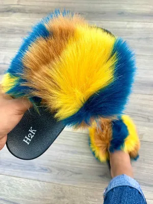 LORA2 - MULTI4 FUR SANDALS