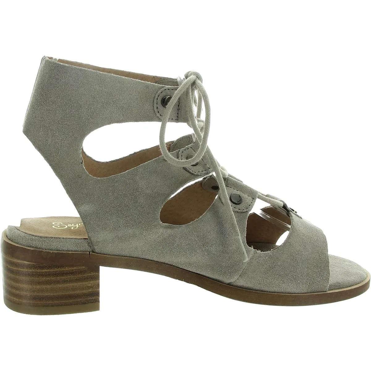 Love Affair Womens Strappy Suede Heels