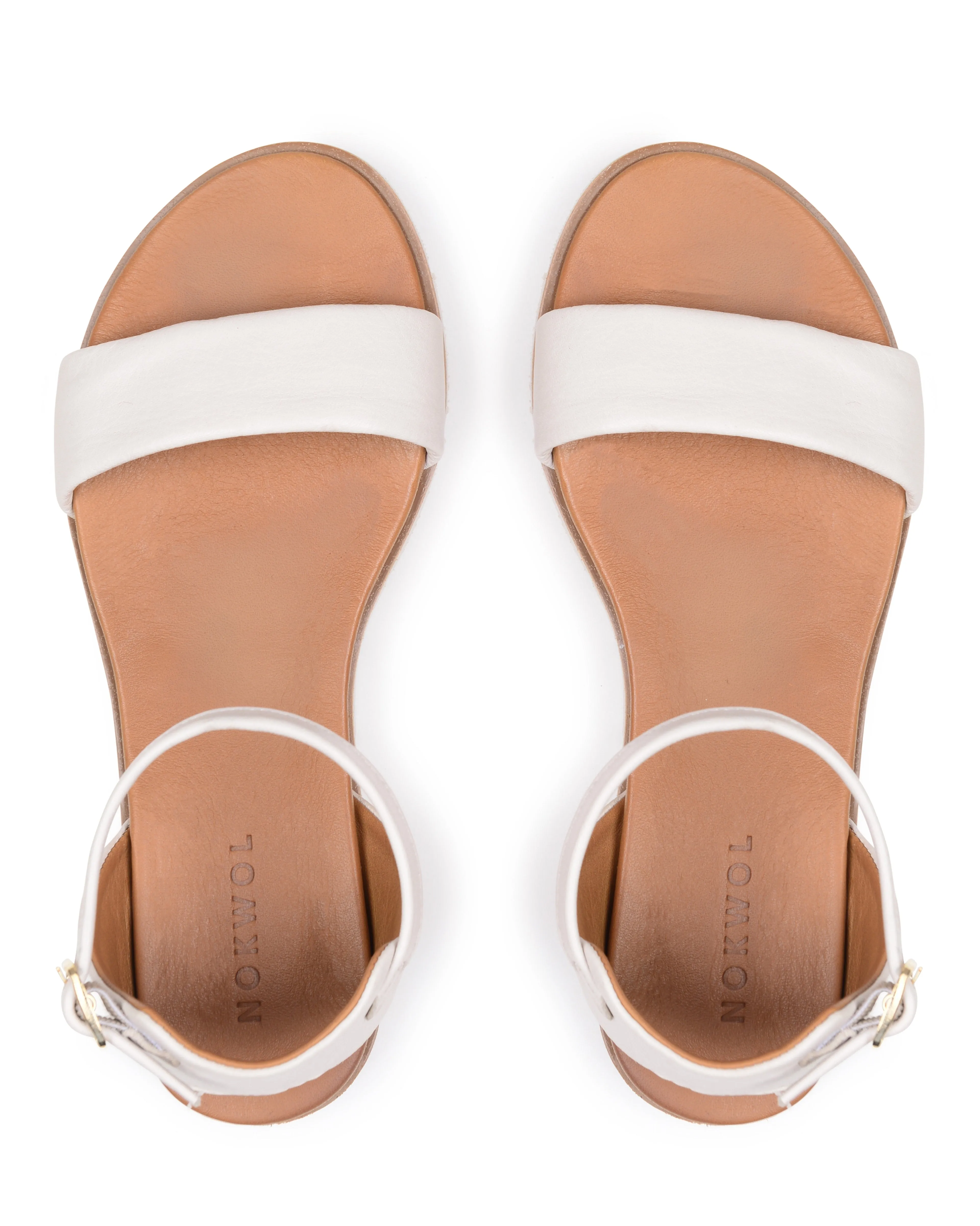 Lydia Ivory Leather